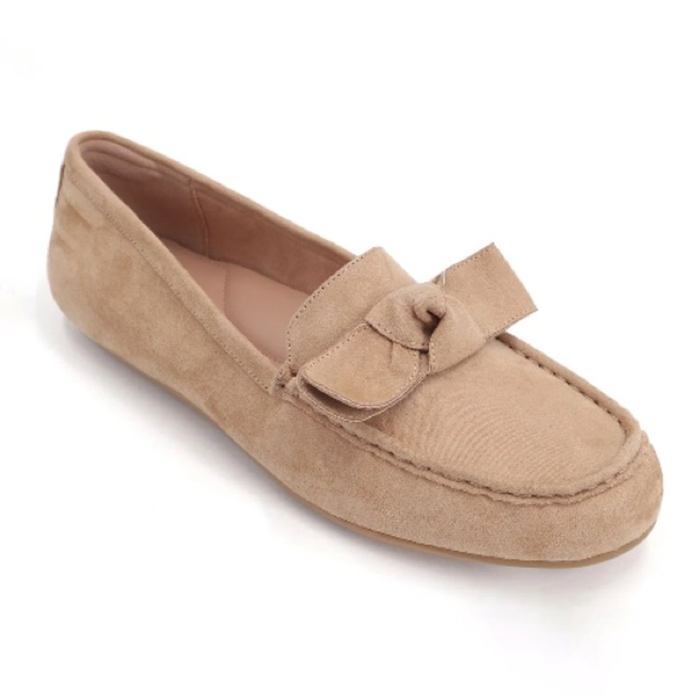 💜Time&Tru Women's Comfort Driving Loafers, Size:7 1/2 Wide Width